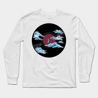 Vinyl Record - Nefelibata (cloud walker) Long Sleeve T-Shirt